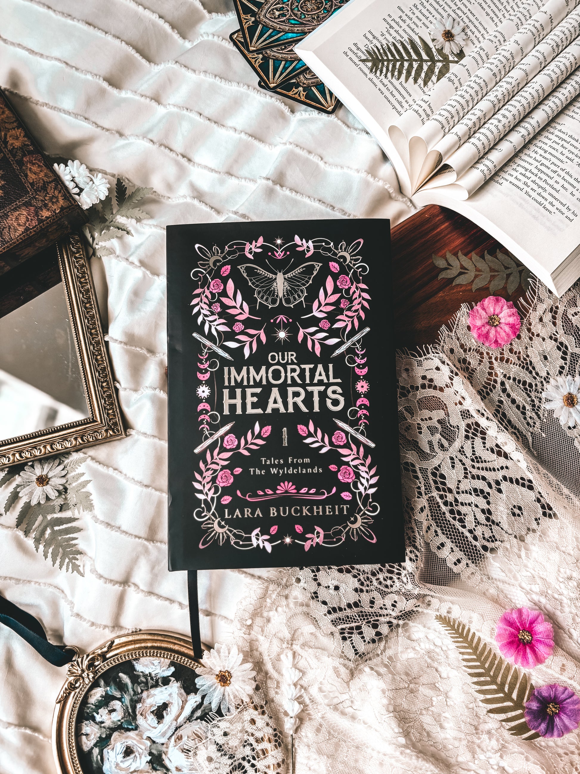 Our Immortal Hearts: A Fast-Burn Vampire x Human Paranormal Romantasy (Tales from the Wyldelands Book 1)